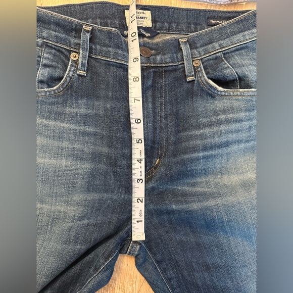 Citizens Of Humanity Fleetwood Crop High Rise Flare Jeans Size 28 - Picture 4 of 12